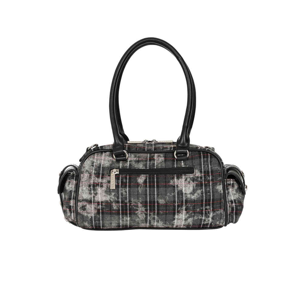 Banned - Worn And Wicked Handtas - Zwart/Grijs